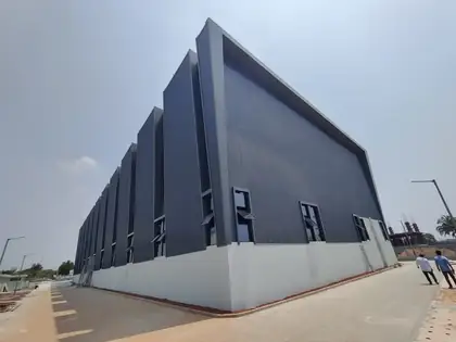 Clad industrial block